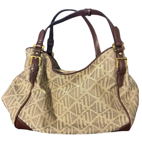 Lauren Ralph Lauren Signature 4 poster hobo shoulder bag - Picture 2 of 15